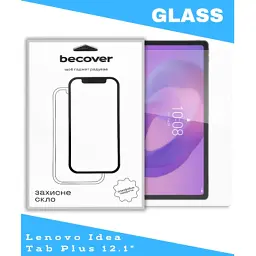 Скло захисне BeCover Lenovo Idea Tab Plus 12.1" (714902)