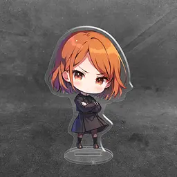 Акрилова колекційна фігурка Chibi Jujutsu Kaisen Нобара Кугісакі (Nobara Kugisaki) 10 cм - мініатюра 2