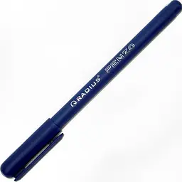 Ручка кулькова Radius Penzo Jumbo 6км 0,7мм синя