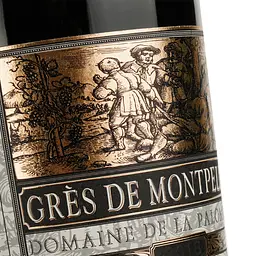 Вино Domaine de la Palombiere 1896 Bio AOP Gres de Montpellier червоне сухе 0.75 л - мініатюра 3