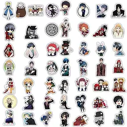 Стікерпак GeekLand Black Butler 100 штук - мініатюра 4