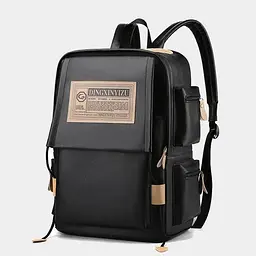 Шкіряний рюкзак Dezger Londoner 27 л Black - мініатюра 2