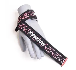 Лямки для тяги MadMax Camo Power Wrist Straps Camo/Pink (MFA-275-PNK-U) - мініатюра 3
