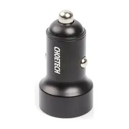 Зарядное устройство для Choetech car 2хUSB-C 40W PD black (С0054-BK) - миниатюра 3