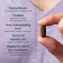 Мультівітаміни для вагітних New Chapter One Daily Prenatal Multivitamin 35+ 30 таблеток - мініатюра 5