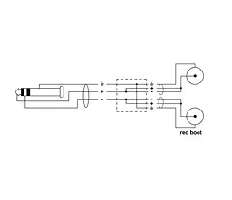 Коммутационный кабель mini Jack 3,5 stereo — 2x RCA 1.5м Cordial EY 1,5 WCC - мініатюра 6