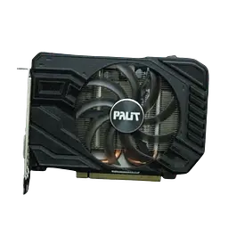 Відеокарта GeForce GTX 1660 Ti 6GB Palit StormX OC (NE6166TS18J9-161F) Б/В - мініатюра 3