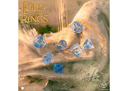 Набір кубиків The Lord of the Rings: Rivendell Dice Set - Water (7 шт.) (LOTR/190166/RIV/A2) - мініатюра 7