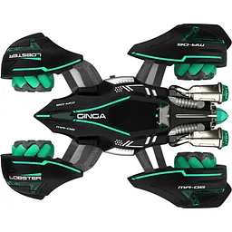 Машинка на радіокеруванні KS Drive Lobster 1:14 Black (SL-432ABl) [125240] - мініатюра 9