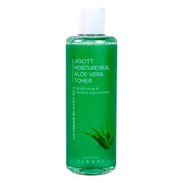Тонер для обличчя Aлoe Moisture Real Aloe Vera Toner Jigott 300 мл
