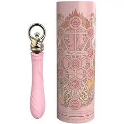 Вібратор для точки G з підігрівом Zalo Sweet Magic Courage Fairy Pink - мініатюра 9