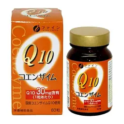 Коензим Fine Japan Coenzyme Q10 Q10 з вітамінами групи В 60 капсул