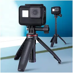 Штатив Ulanzi MT-09 Mini Portable and Adjustable Desktop Tripod (MT-09 1602) Чорний - мініатюра 2
