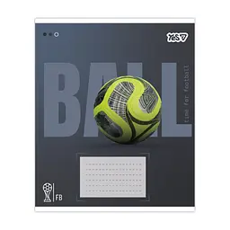 Зошит Yes Ball А5 24 аркуша лінія (768682), в асортименті - мініатюра 5