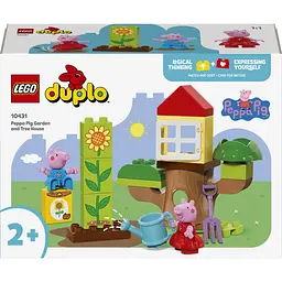 Конструктор LEGO DUPLO Сад і будиночок на дереві Пеппи 20 деталей (10431)