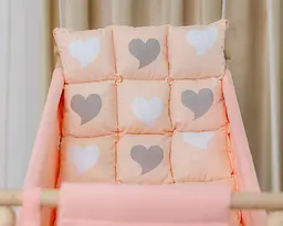 Підвісна гойдалка люлька Love is, гойдалка для дітей, гойдалка гамак - мініатюра 8