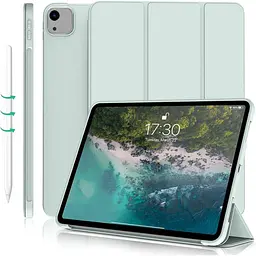 Чохол-книжка BeCover Tri Fold Soft TPU Silicone для Apple iPad Air 13 M2 2024 Світло-зелений (711742)
