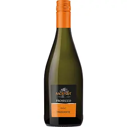 Вино напівігристе Moinet Prosecco Frizzante DOC біле напівсухе 0.75 л х 6 шт. - мініатюра 2
