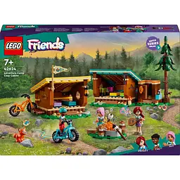 Конструктор LEGO Friends Затишні хатинки у пригодницькому таборі 437 деталей (42624)