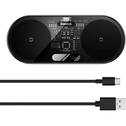Зарядний пристрій Baseus 20W Digital LED Display (WXSX010101) - мініатюра 5