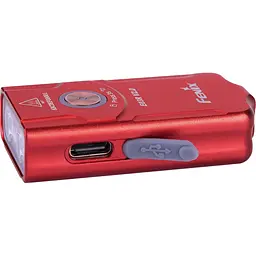 Кишеньковий ліхтар-брелок Fenix E03R V2.0 500лм (Червоний) - мініатюра 2