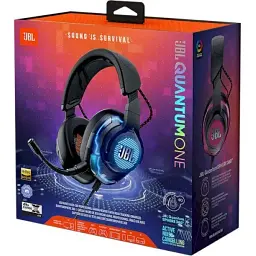 Комп'ютерна гарнітура JBL Quantum One Black (JBLQuantumONEBLK) - мініатюра 10