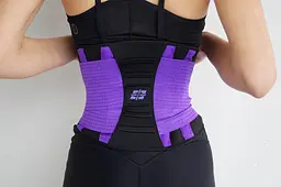 Пояс-корсет для поддержания спины Power System PS-6031 Waist Shaper Purple S/M - миниатюра 5