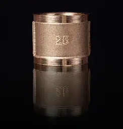 Муфта з'єднувальна Lexline К.0303-1" ВВ посилена латунь 30412 - мініатюра 3
