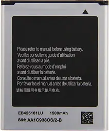 Акумулятор TOTO EB425161LU для Samsung S7562/I8160/I8190/S7270 1450/1500 mAh - мініатюра 2