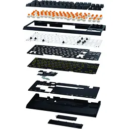 Клавіатура Razer BlackWidow V4 Low-Profile TKL Wireless/Bluetooth/USB Orange switch UA Black (RZ03-05450700-R3M1) - мініатюра 8