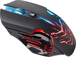 Мишка Defender Katana GM-511, бездротова, ігрова, 6кн., 3200 dpi., 400 mAh, чорна - мініатюра 4
