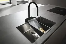 Змішувач для кухні Hansgrohe Aquno Select M81 170 3jet з витяжним виливом matt black 73837670 - мініатюра 2