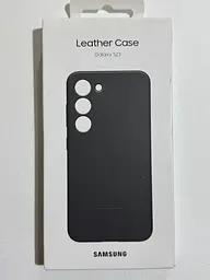 Оригінальний шкіряний чохол Leather Case Cover Samsung Galaxy S23 Black (EF-VS911LBEGRU)