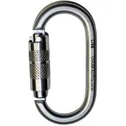 Карабін First Ascent Oval Autolock Stainless Steel (1060-FA 8009)