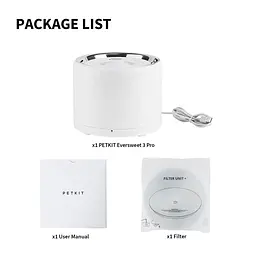 Поїлка PETKIT Eversweet 3 PRO Smart Pet Drinking Fountain P4108 White - мініатюра 4