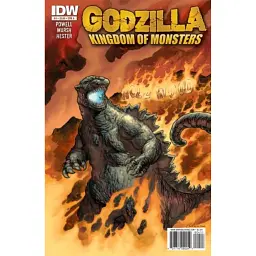 Godzilla: Kingdom of Monsters. Issue 4. Cover A (June 2011) - Ерік Павелл
