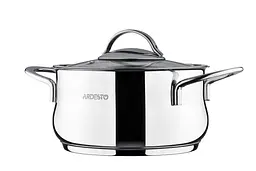 Каструля Ardesto Black Mars зі скляною кришкою 3 л (AR0730S) - мініатюра 4