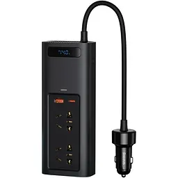 Автомобильний інвертор Baseus In-car Inverter 150W (220V CN/EU) black