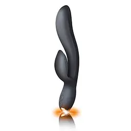 Вібратор-кролик для точки А Rocks Off Regala з 2 моторами та LED-підсвічуванням (Black) - мініатюра 3