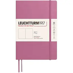 Блокнот Leuchtturm1917 Середній М'яка обкладинка Dusty Rose Чисті аркуші (372200)