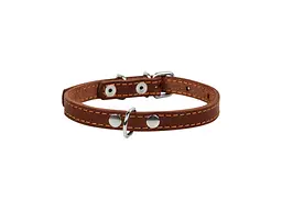 Нашийник для тварин Collar одинарний Ш 14 мм Д 27-35 см коричневий (00036) - мініатюра 2