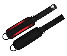 Манжети на щиколотку RDX A4 Gym Ankle Pro Red Pair (WAN-A4R-P) - мініатюра 3
