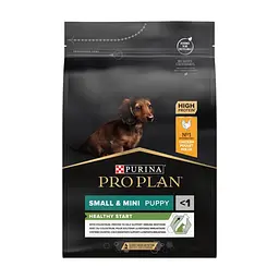 Сухий корм для собак Purina Pro Plan Dog Small&Mini Puppy з куркою і рисом 3 кг (7613035114340)