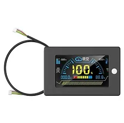 Дисплей до плати BMS JiKong LCD 3.2" з кнопкою активації для моніторингу параметрів акумуляторної батареї (19791)
