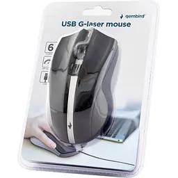 Мишка Gembird MUS-GU-02 USB Black (MUS-GU-02) - мініатюра 5