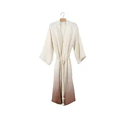 Халат Lotus Home - Nitra muslin beige L/XL - мініатюра 8