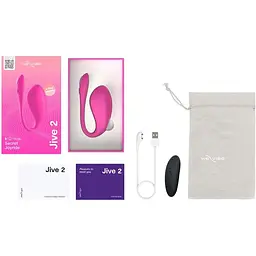 Смарт вібратор We-Vibe Jive 2 (Pink) - мініатюра 5