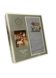 Рушник-спідниця вафельний для лазні Cotton SAUNA MAN 75х150 см TC303375775