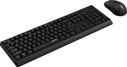 Комплект RAPOO X1500 Wireless Keyboard &amp; Mouse black (13073) - мініатюра 2
