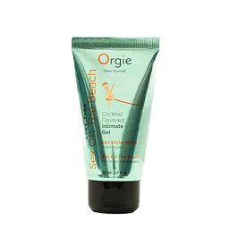 Лубрикант на водній основі Orgie Lube Sex On The Beach, 50 мл, персиково-апельсиновий смак - мініатюра 1